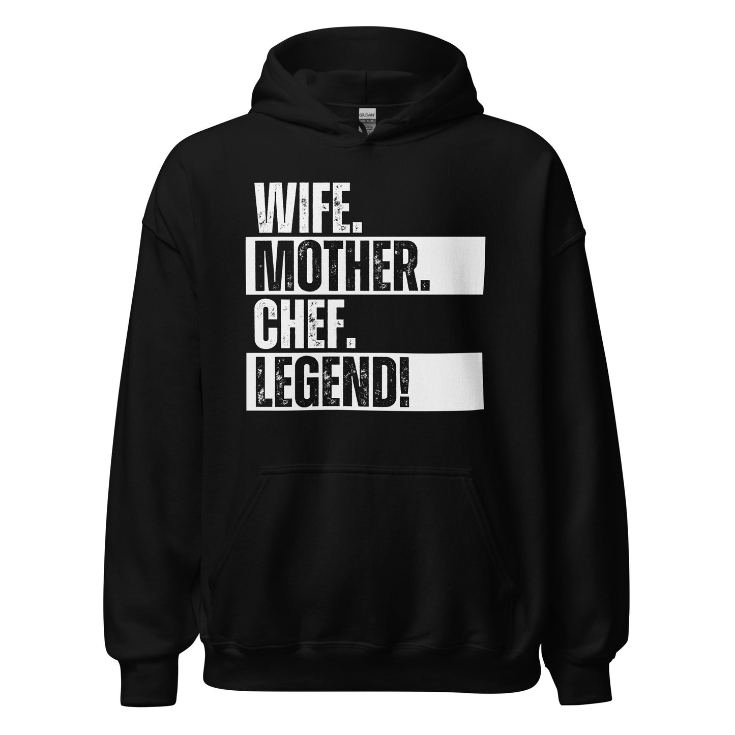 Legendary Chef Mom Hoodie Kitchen Life Funny Cooking Sweatshirt - Inken Image