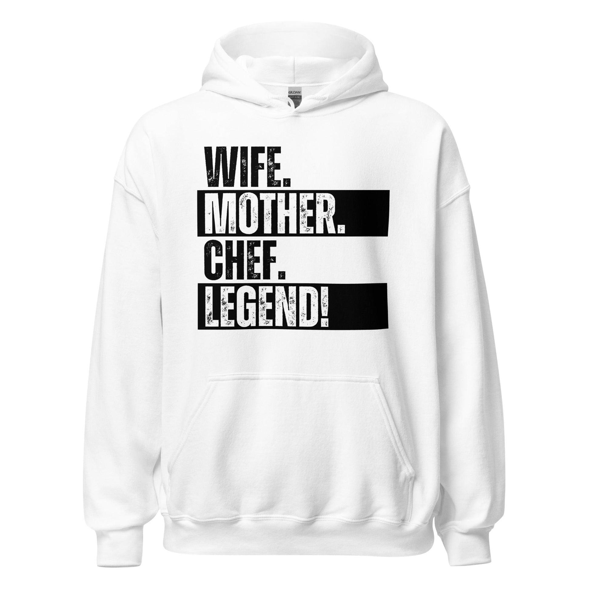 Legendary Chef Mom Hoodie Kitchen Life Funny Cooking Sweatshirt - Inken Image