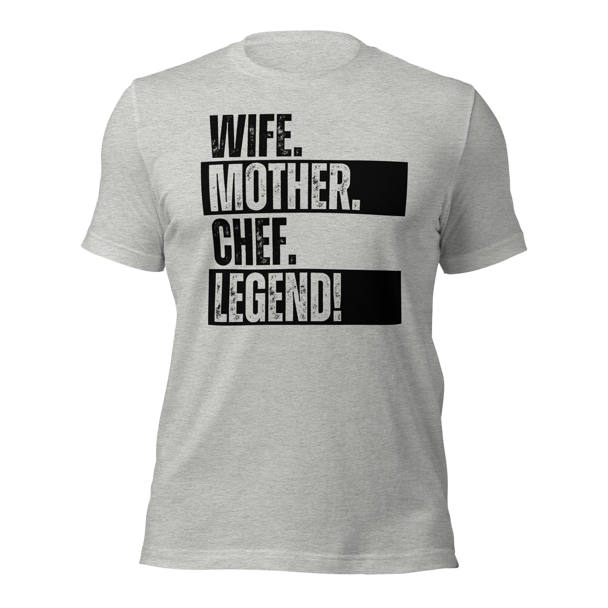 Legendary Chef Mom Tee Kitchen Life Funny Cooking Shirt - Inken Image