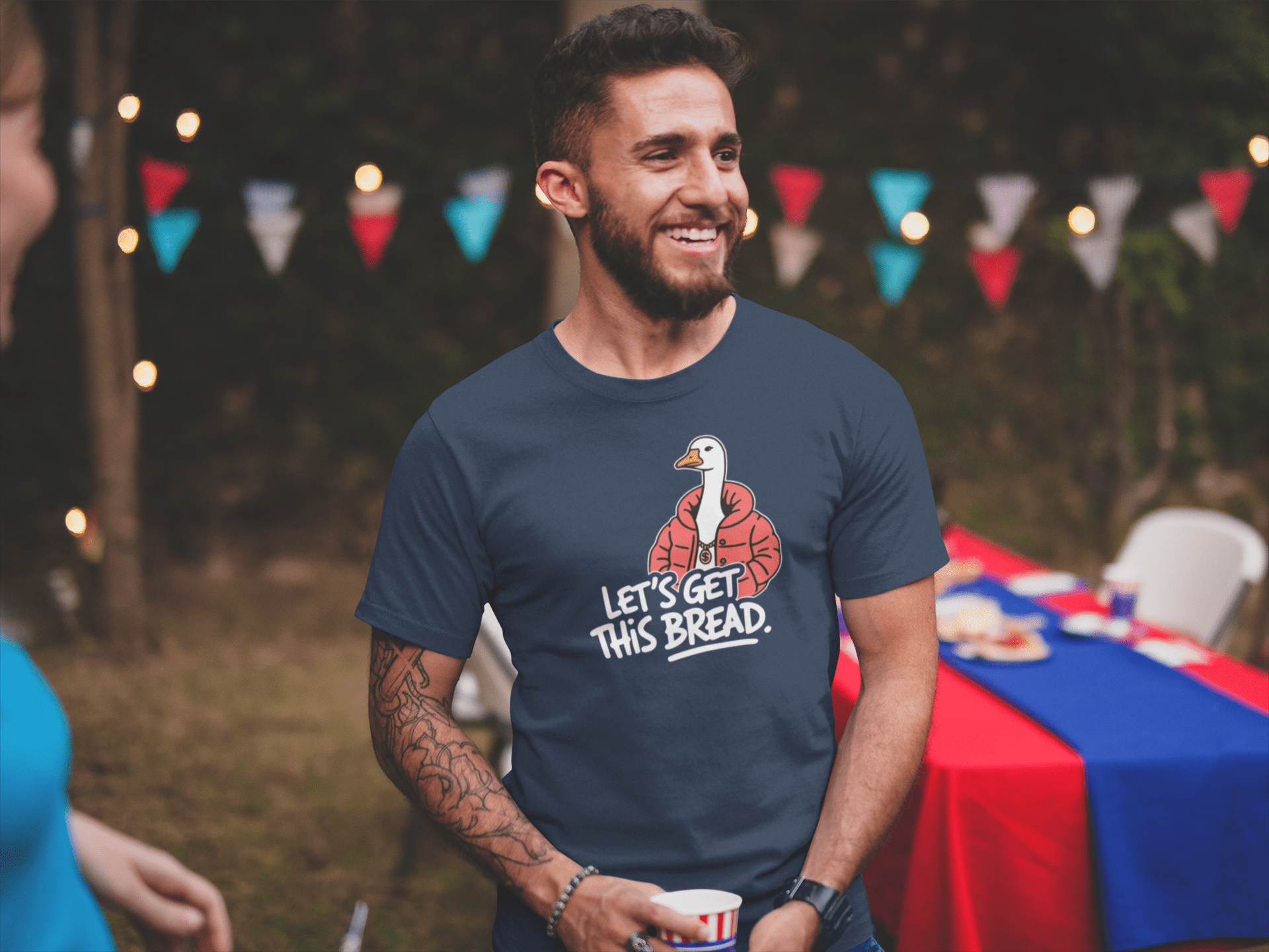 Let’s Get This Bread Silly Goose T-Shirt - Inken Image