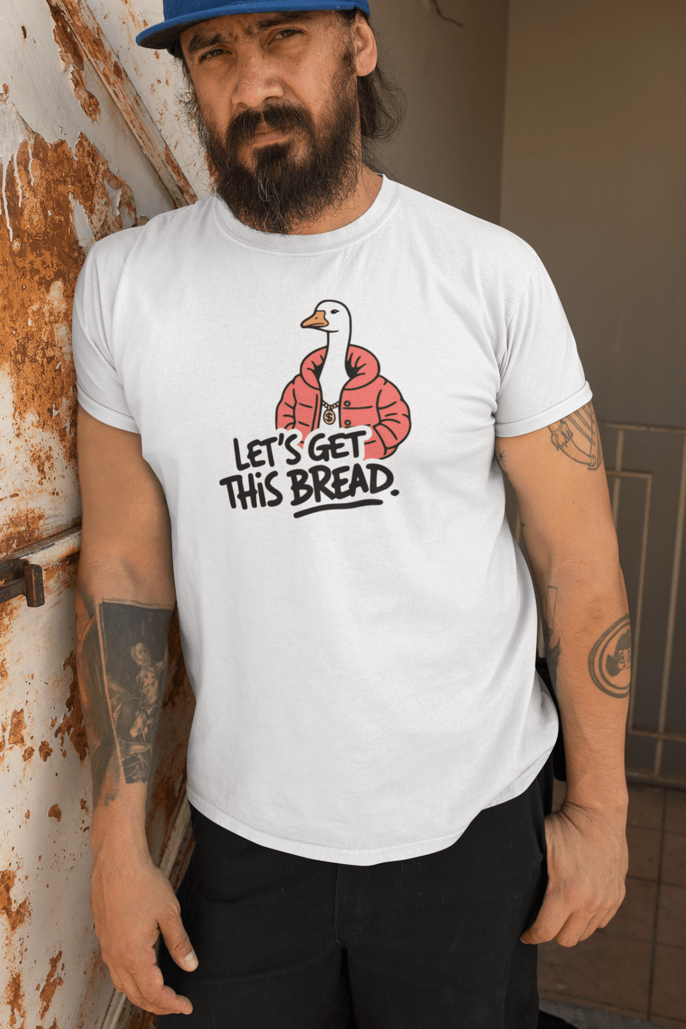 Let’s Get This Bread Silly Goose T-Shirt - Inken Image