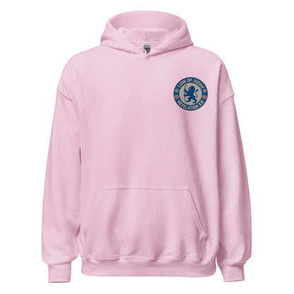 Lion of Judah Embroidered Team Hoodie - Inken Image