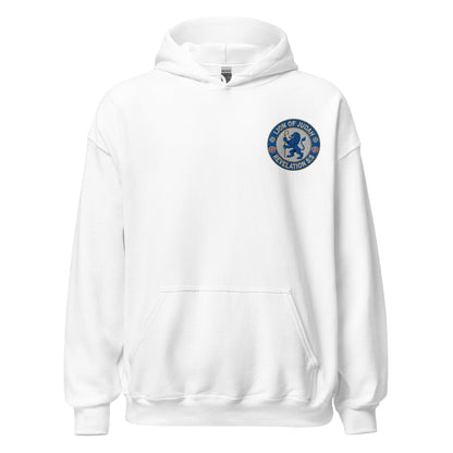 Lion of Judah Embroidered Team Hoodie - Inken Image