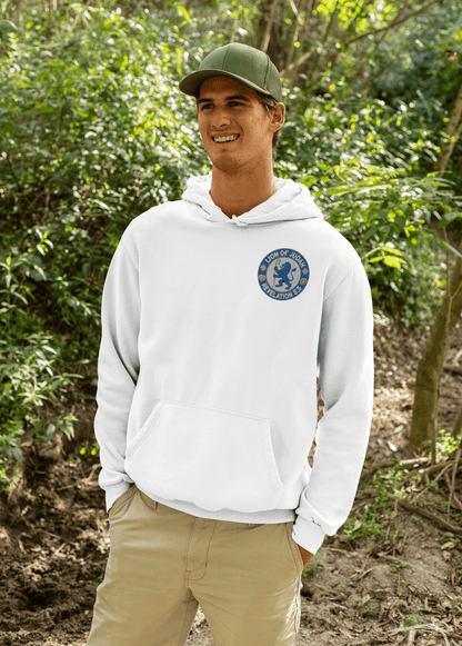 Lion of Judah Embroidered Team Hoodie - Inken Image