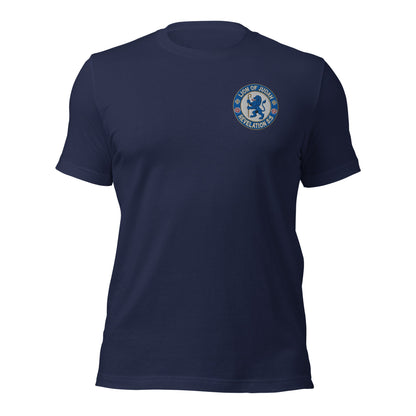 Lion of Judah Embroidered Team T-Shirt - Inken Image