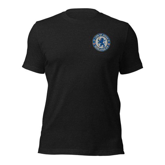 Lion of Judah Embroidered Team T-Shirt - Inken Image