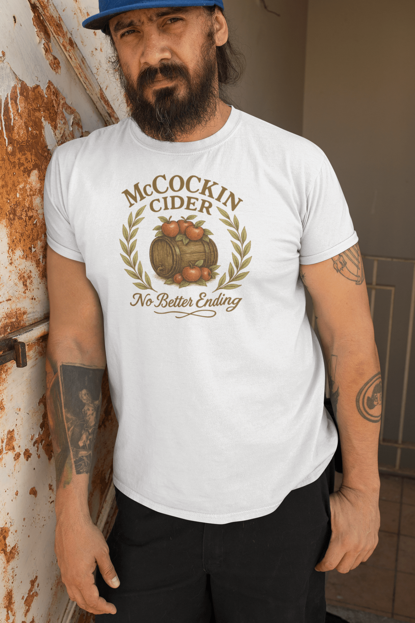 McCockin Cider Vintage T-Shirt - Inken Image