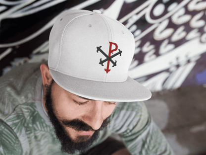 Minimal XP "Chi Rho" With Flourish Snapback - Inken Image