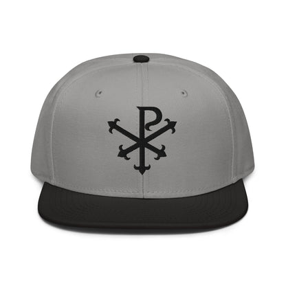 Minimal XP "Chi Rho" With Flourish Snapback - Inken Image