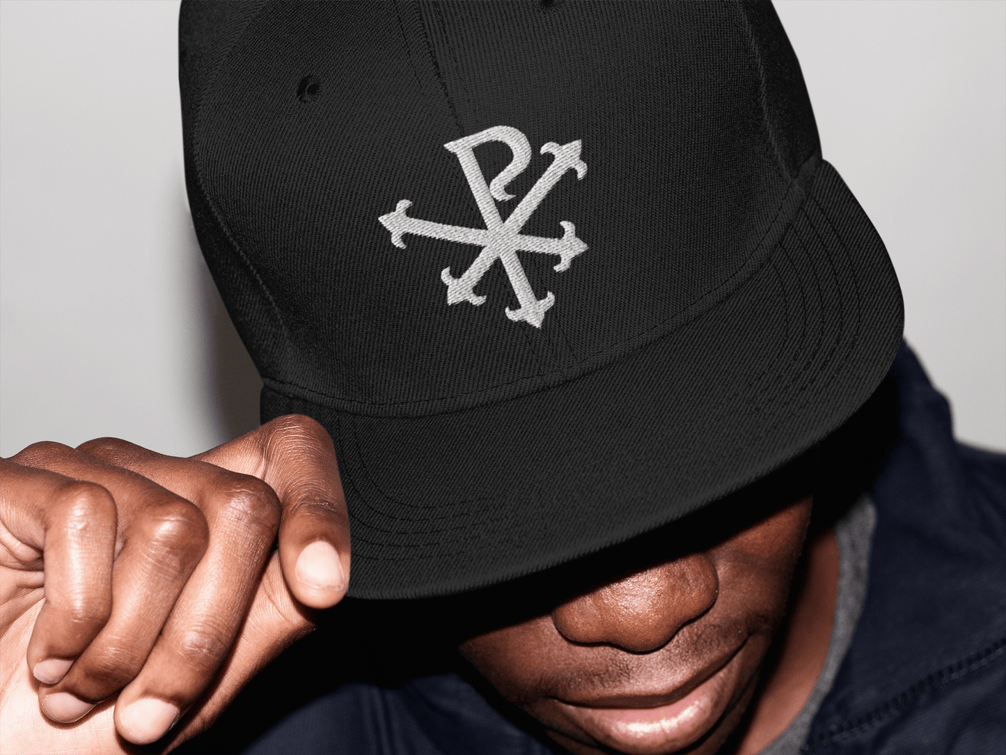 Minimal XP "Chi Rho" With Flourish Snapback - Inken Image