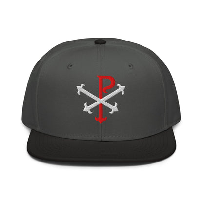 Minimal XP "Chi Rho" With Flourish Snapback - Inken Image