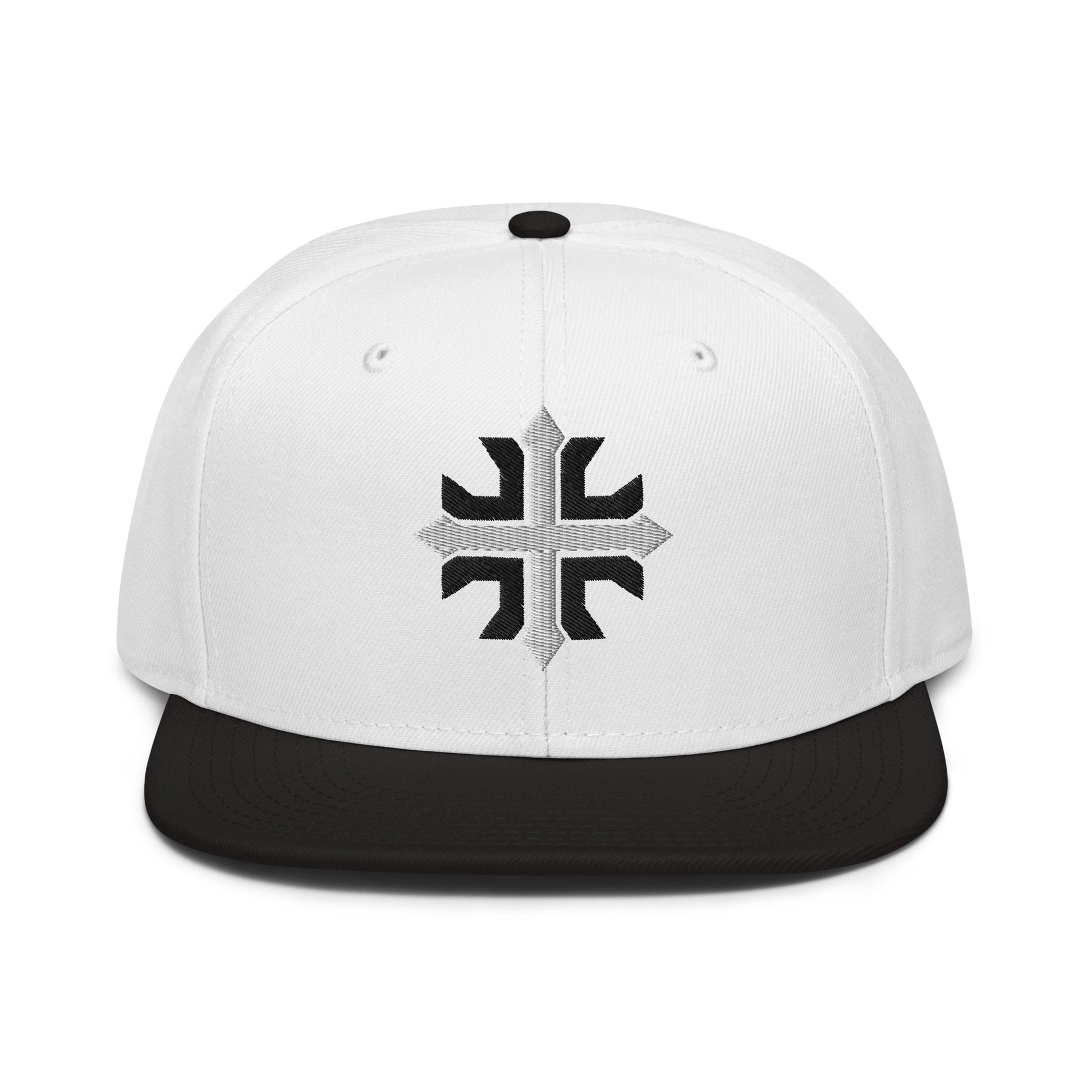 Minimalist 3D Puff Coptic Cross Snapback - Inken Image