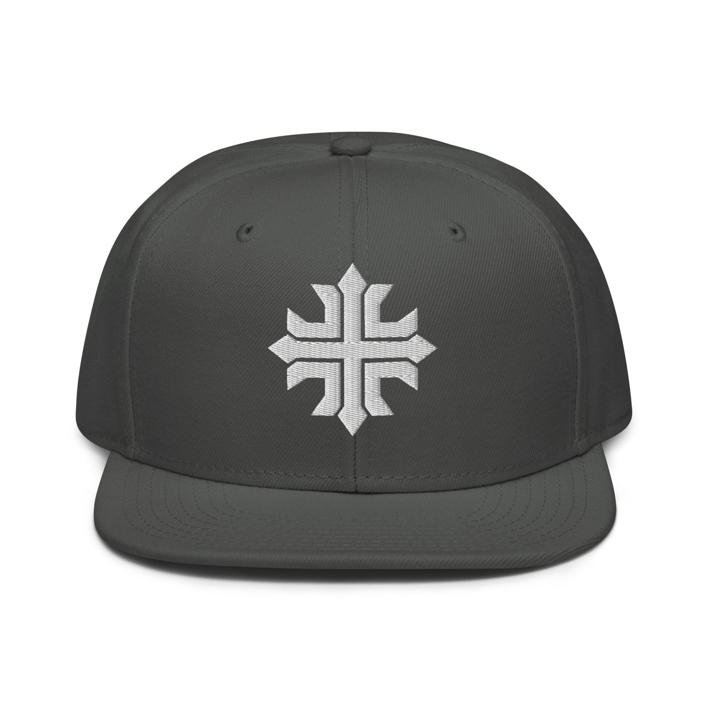 Minimalist 3D Puff Coptic Cross Snapback - Inken Image