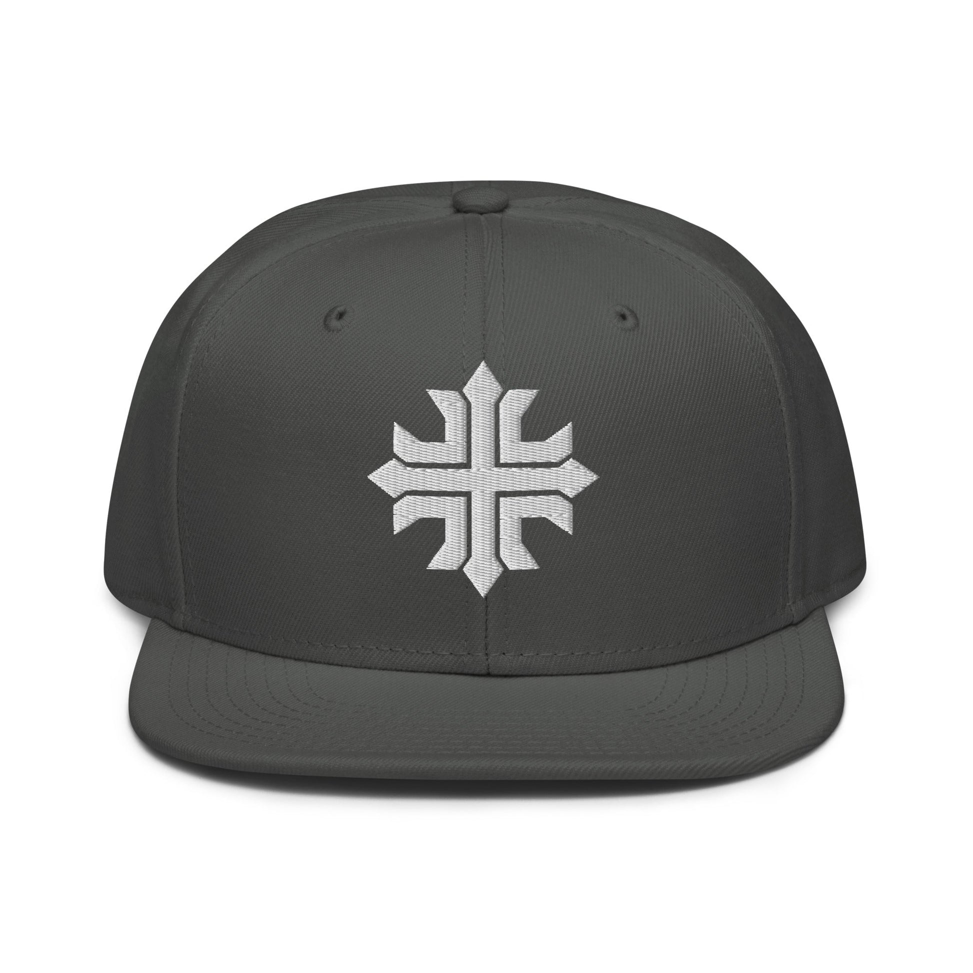 Minimalist 3D Puff Coptic Cross Snapback - Inken Image