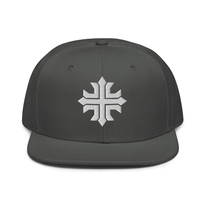 Minimalist 3D Puff Coptic Cross Snapback - Inken Image