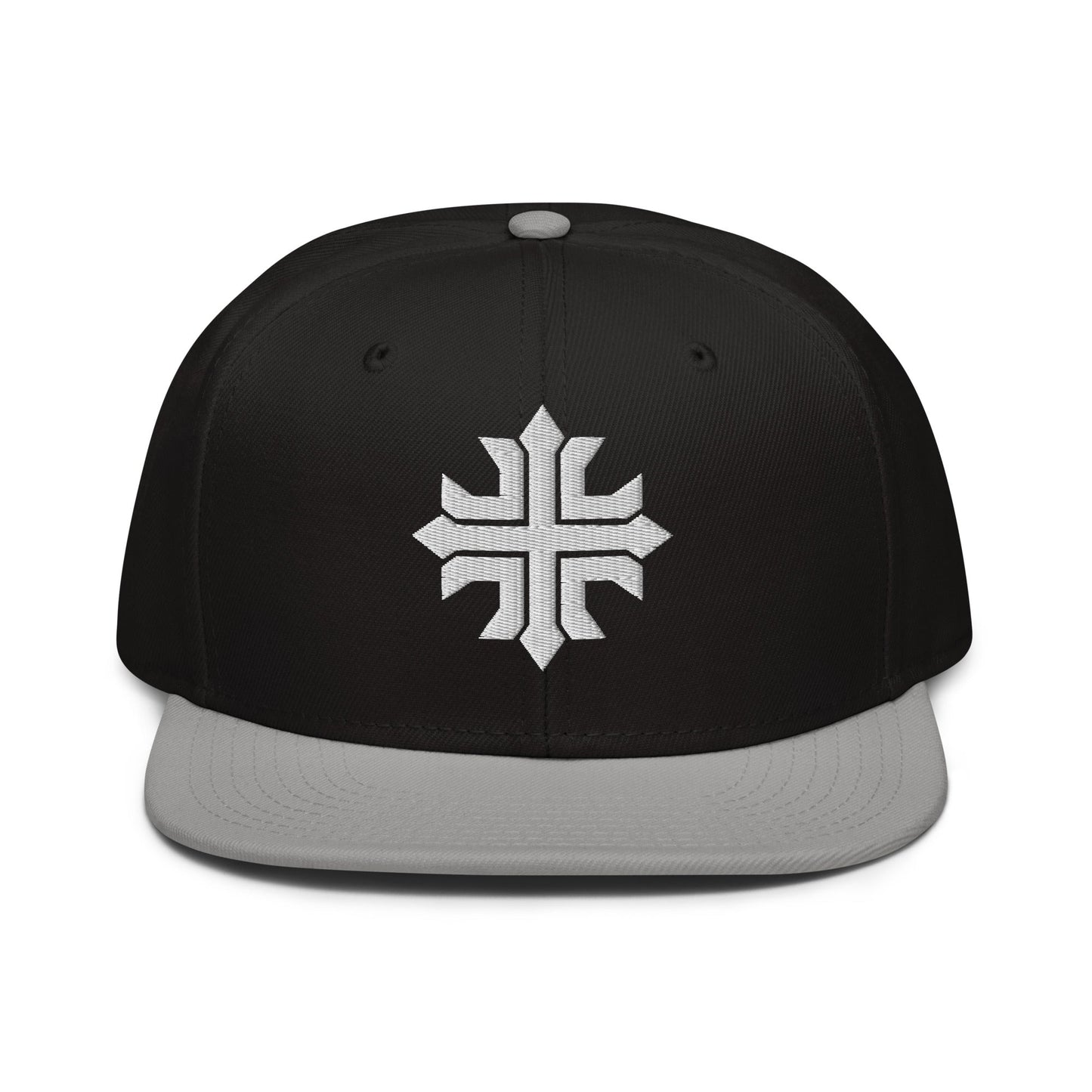 Minimalist 3D Puff Coptic Cross Snapback - Inken Image