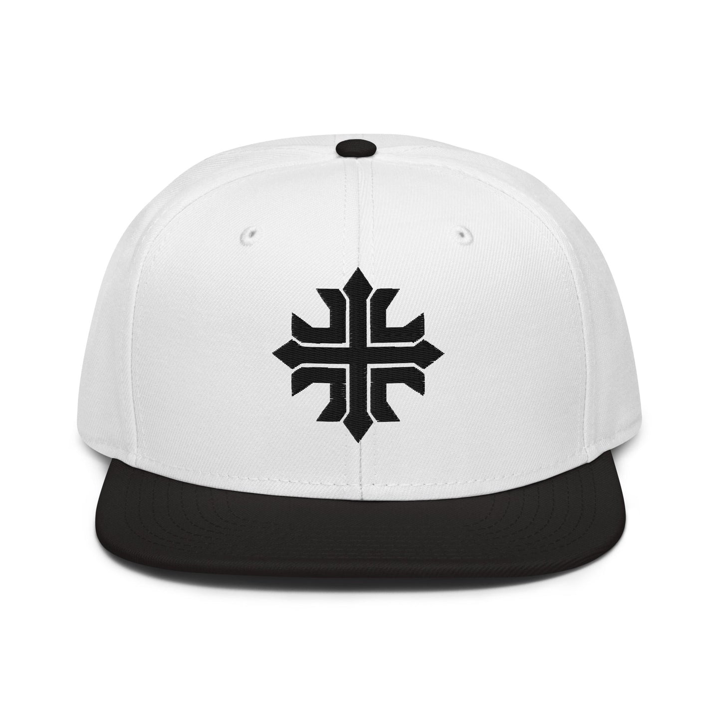 Minimalist 3D Puff Coptic Cross Snapback - Inken Image