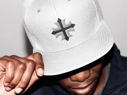 Minimalist 3D Puff Coptic Cross Snapback - Inken Image