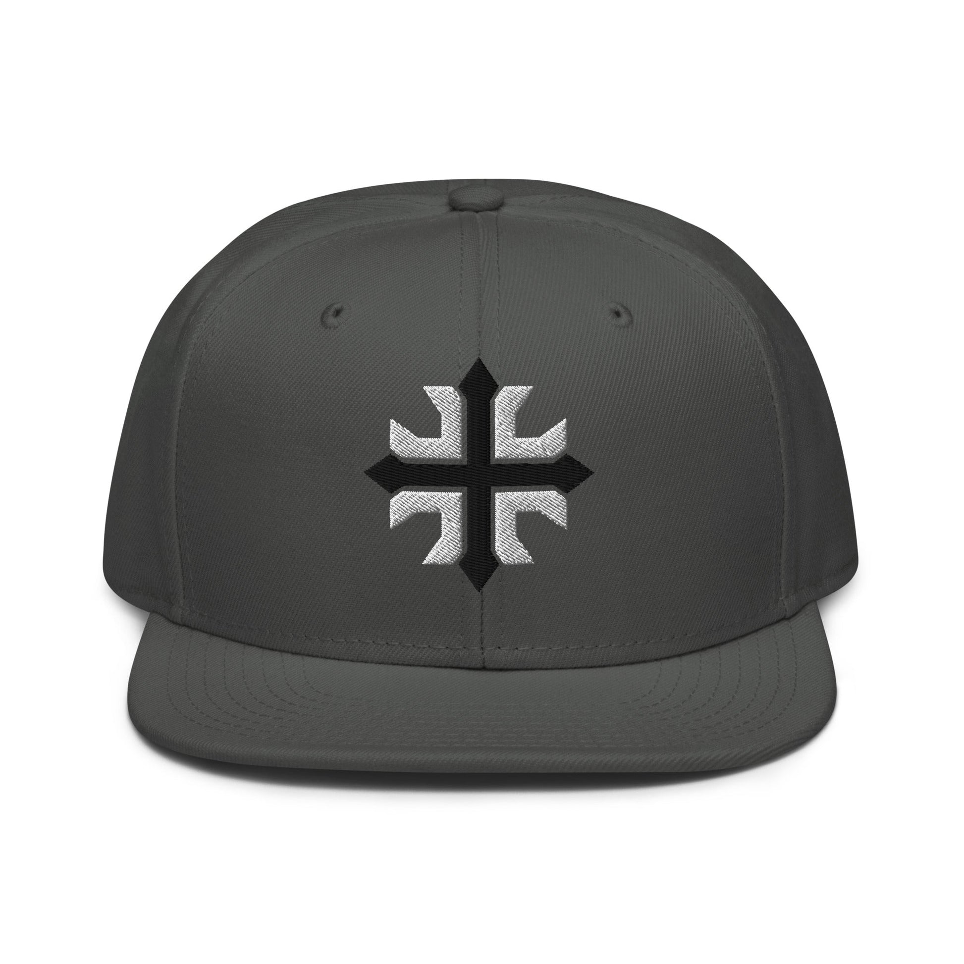 Minimalist 3D Puff Coptic Cross Snapback - Inken Image