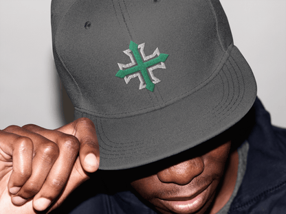 Minimalist Coptic Cross Snapback - Inken Image