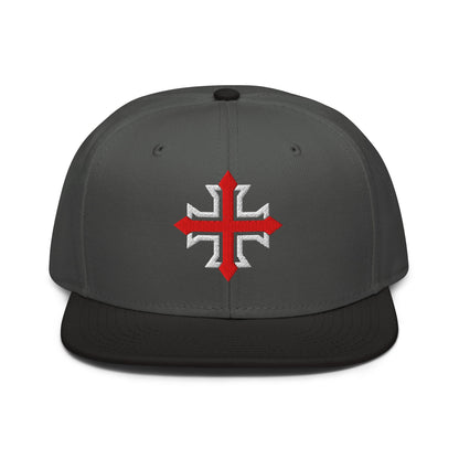 Minimalist Coptic Cross Snapback - Inken Image