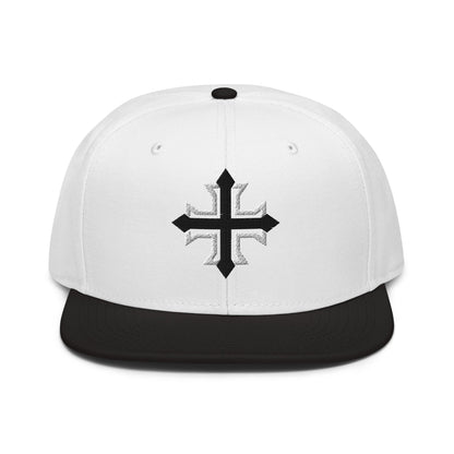Minimalist Coptic Cross Snapback - Inken Image