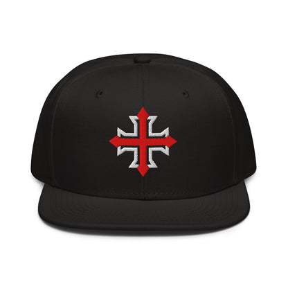 Minimalist Coptic Cross Snapback - Inken Image