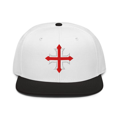 Minimalist Coptic Cross Snapback - Inken Image