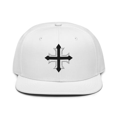 Minimalist Coptic Cross Snapback - Inken Image