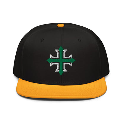 Minimalist Coptic Cross Snapback - Inken Image