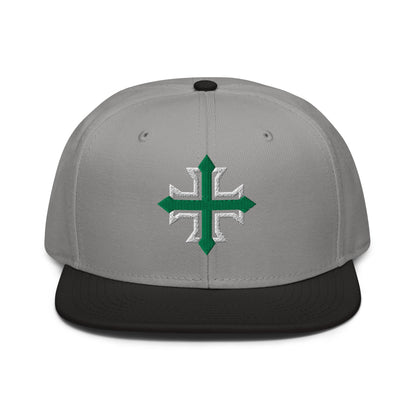 Minimalist Coptic Cross Snapback - Inken Image