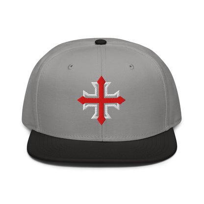 Minimalist Coptic Cross Snapback - Inken Image