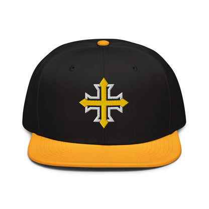 Minimalist Coptic Cross Snapback - Inken Image