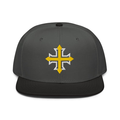 Minimalist Coptic Cross Snapback - Inken Image
