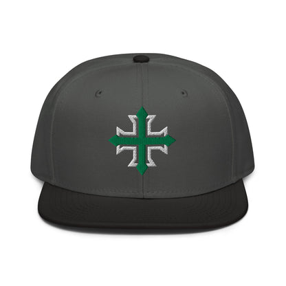 Minimalist Coptic Cross Snapback - Inken Image