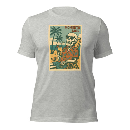 Momento Mori Beach Day Retro T-shirt - Inken Image