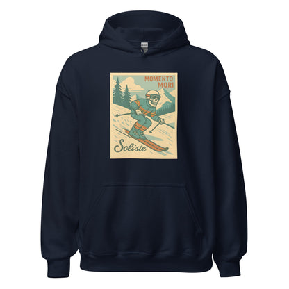 Momento Mori Ski Trip Retro Hoodie - Inken Image