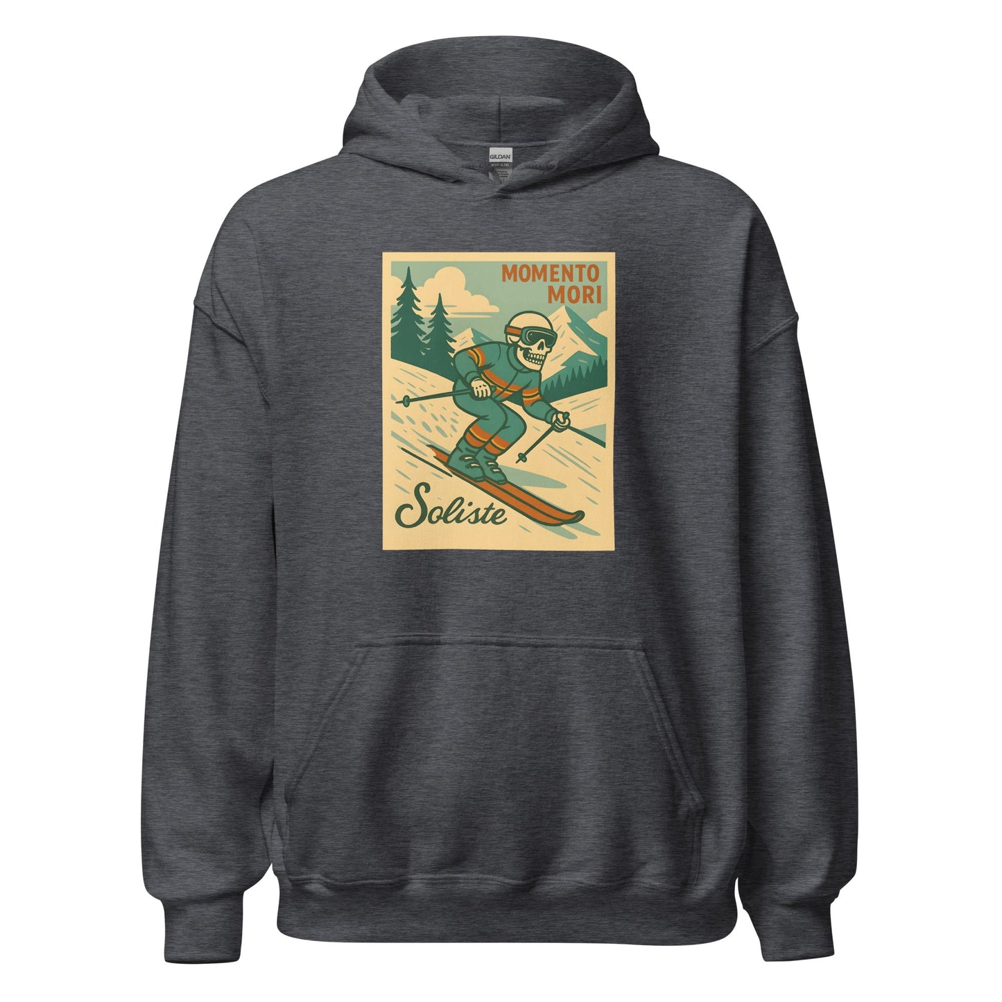 Momento Mori Ski Trip Retro Hoodie - Inken Image