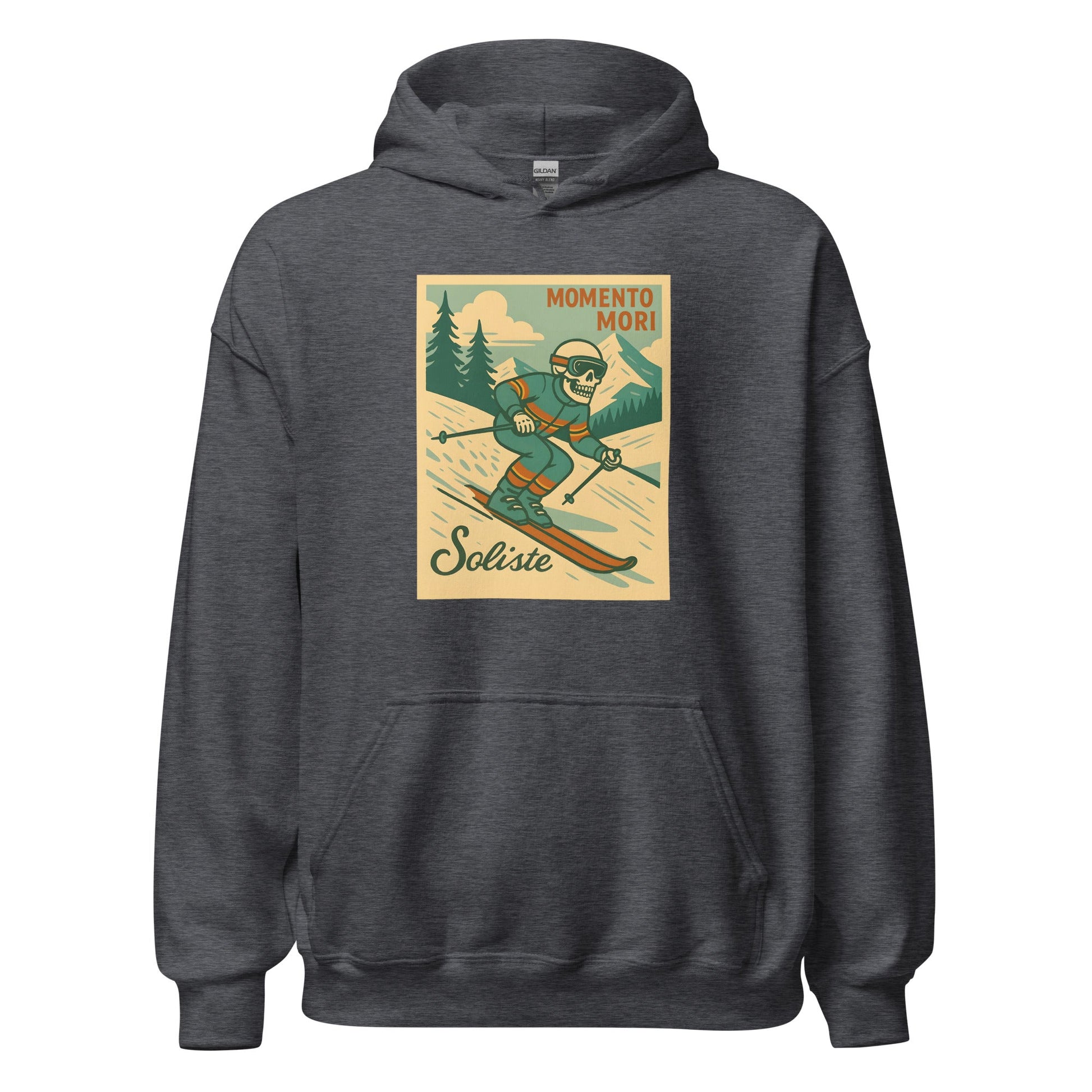 Momento Mori Ski Trip Retro Hoodie - Inken Image