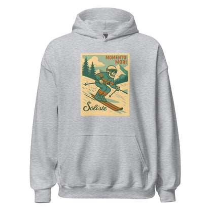 Momento Mori Ski Trip Retro Hoodie - Inken Image