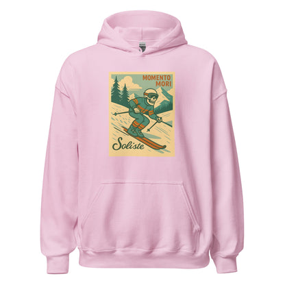 Momento Mori Ski Trip Retro Hoodie - Inken Image