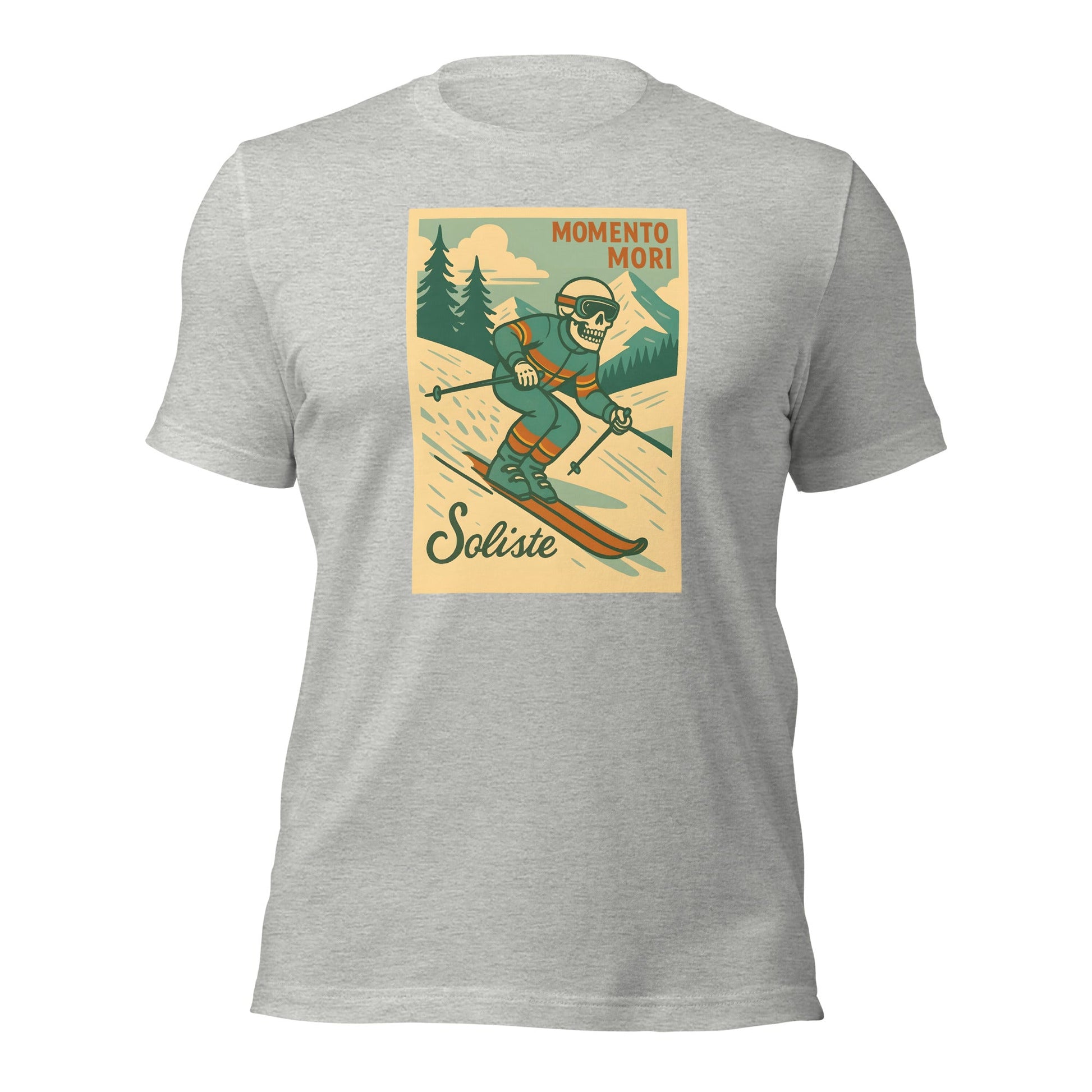 Momento Mori Ski Trip Retro T-shirt - Inken Image
