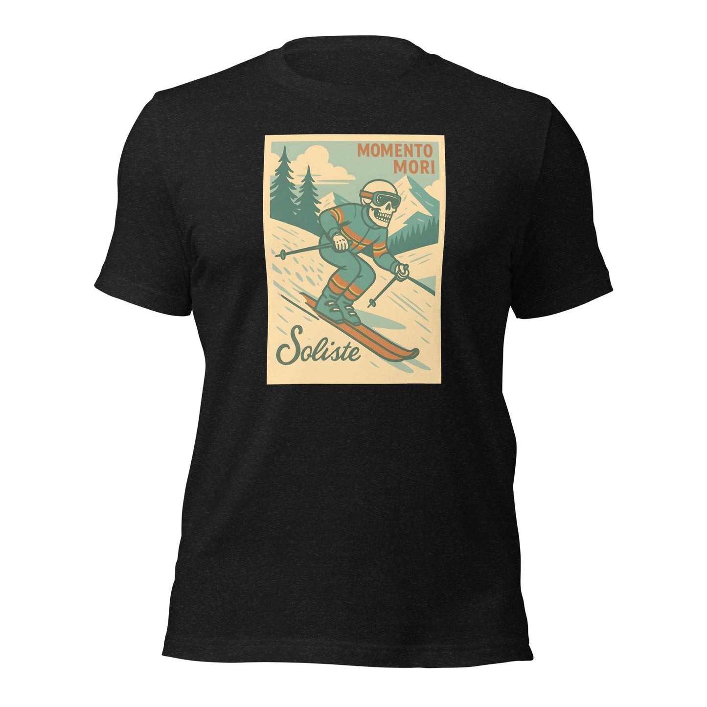 Momento Mori Ski Trip Retro T-shirt - Inken Image