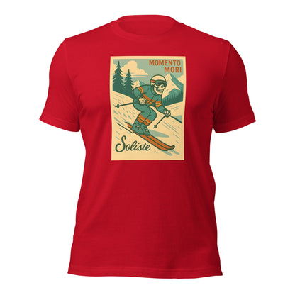 Momento Mori Ski Trip Retro T-shirt - Inken Image