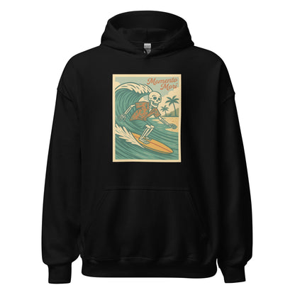 Momento Mori Surfer Retro Hoodie - Inken Image