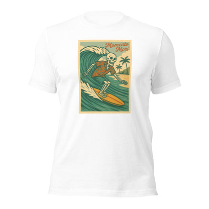 Momento Mori Surfer Retro T-shirt - Inken Image