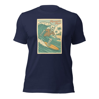 Momento Mori Surfer Retro T-shirt - Inken Image