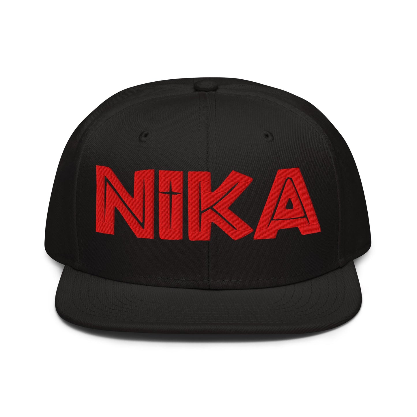 NIKA Christian Snapback, 3D Puff Embroidery Orthodox Christian Cap - Inken Image
