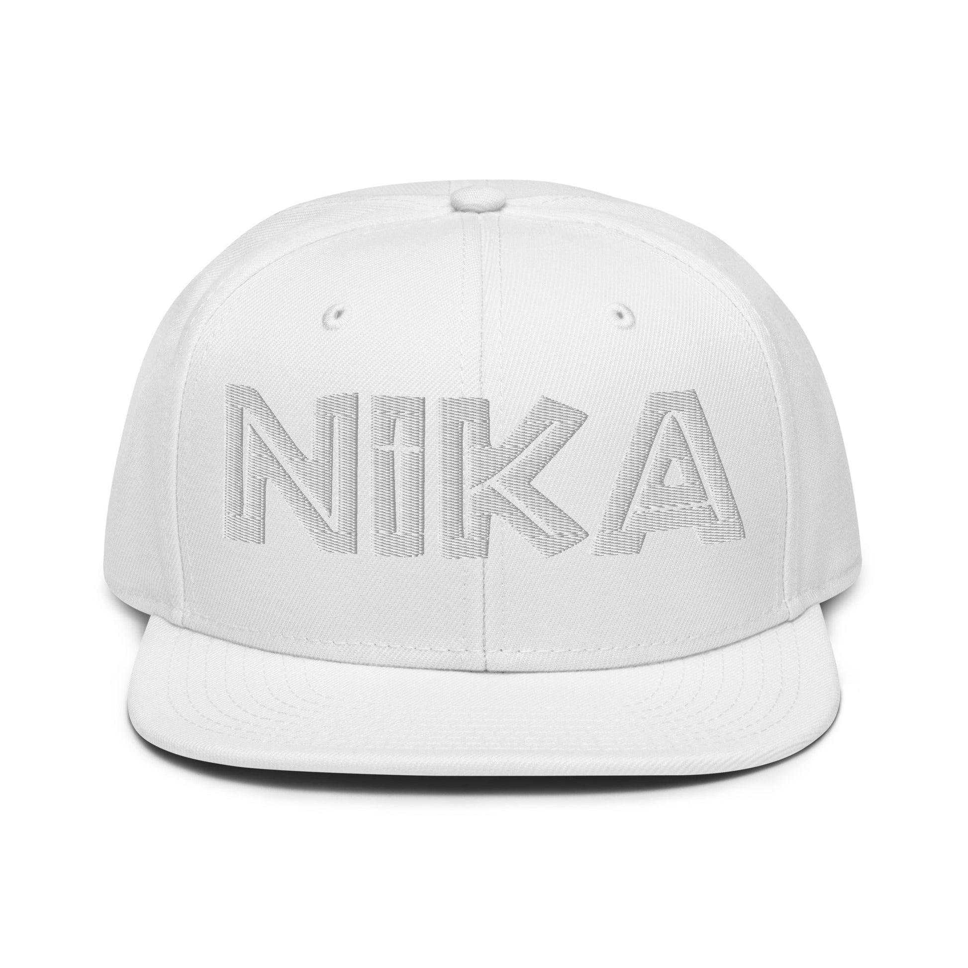 NIKA Christian Snapback, 3D Puff Embroidery Orthodox Christian Cap - Inken Image