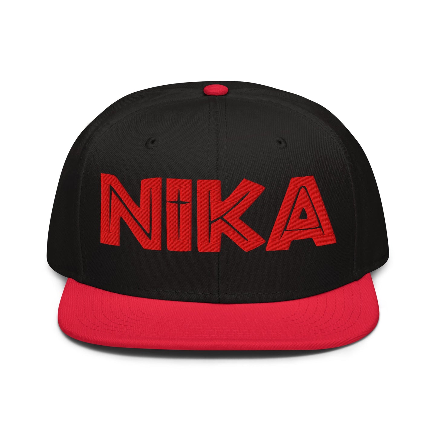 NIKA Christian Snapback, 3D Puff Embroidery Orthodox Christian Cap - Inken Image